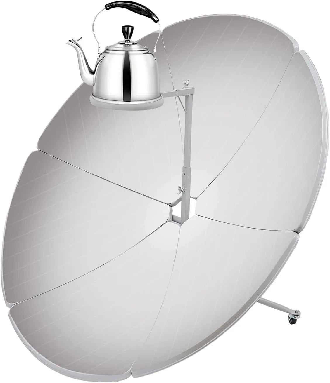 Cuisinière avec four, 150 cm, 1800 W, portable, vapeur, camping, four solaire parabolique haute efficacité