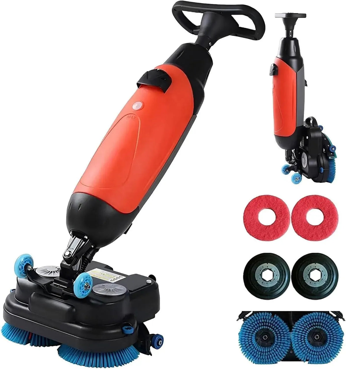 Couverture, Batterie, Brosse, 17 pouces, 200 M, professionnel, sans fil