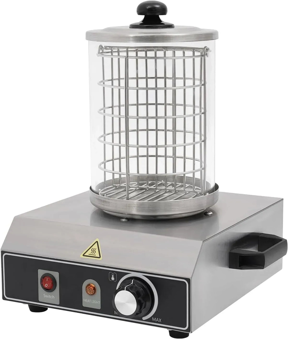 Machine À Hot-dogs, machine à café électrique, 16x21,5cm, 350 W, 5 cm, acier inoxydable, fonction chauffante, pour Fête Boulangerie Café