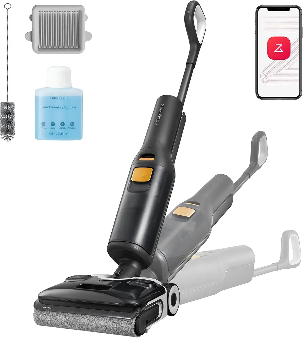 Aspirateur F25, Wi-Fi, séchage Rapide à 90 °C, inclinable à 180°