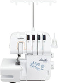 Brother 1334DS bras libre, surjeteuse avec différentiel, pour couture professionnelle, 3 et 4 fils 10 points de couture pour coudre tous les types de
