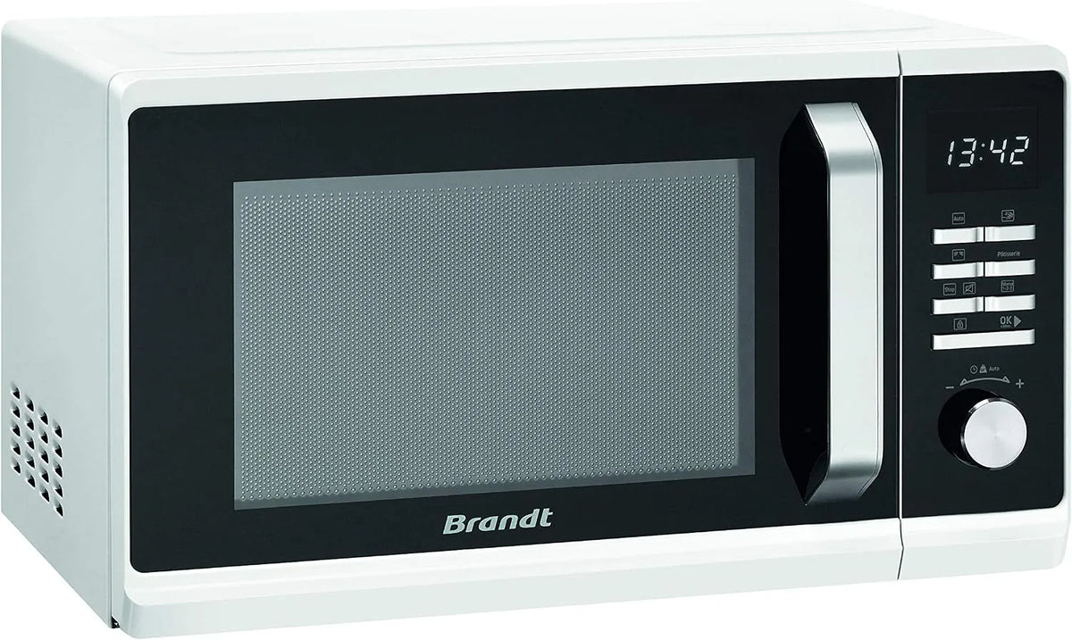 Micro-ondes SE2302W, 23 L, 800 W, décongélation, acier inoxydable, four micro-ondes, noir, Cavité Inox