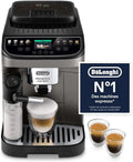 De'Longhi ECAM310.80.SB Machine à café automatique, tactile, Boissons à une Touche, Cappuccino, De'Longhi Magnifica Evo Next - Machine à Café