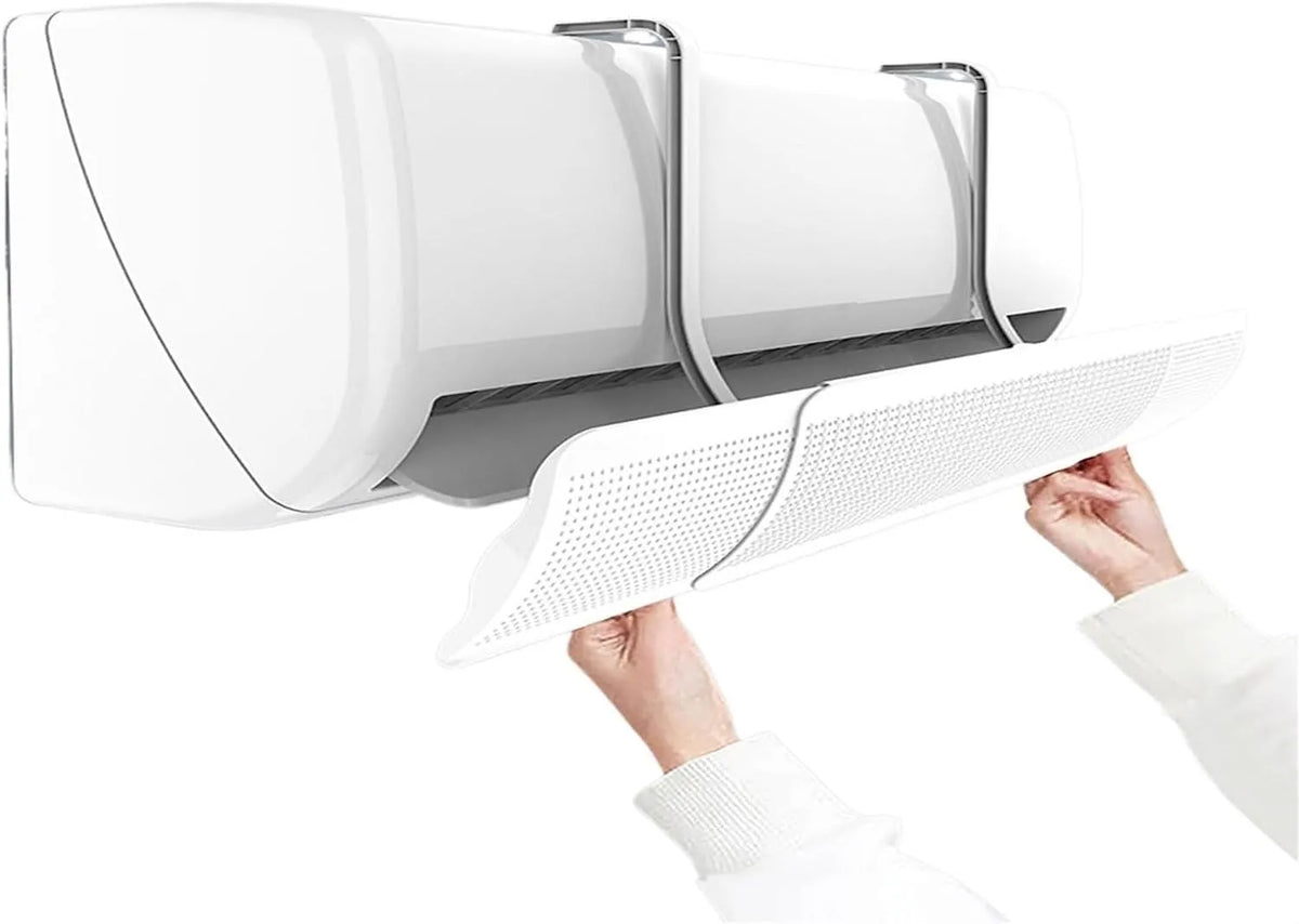 Climatiseur, le bureau, la chambre, idéal pour les person, Déflecteur de climatiseur réglable avec filtre purificateur - Améliore la circulation de