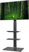 Meuble TV HT3001BP, 42 pouces, écran LCD, noir, HT3001BP Support TV Universel avec Support pivotant pour TV LCD LED de 19 à 42 Pouces