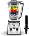 Blender, 2 L, 2000 W, 4 programmes, AMZCHEF, effet 3D, professionnel, acier inoxydable, 25000 tr/min, 8 Vitesses, Sans BPA