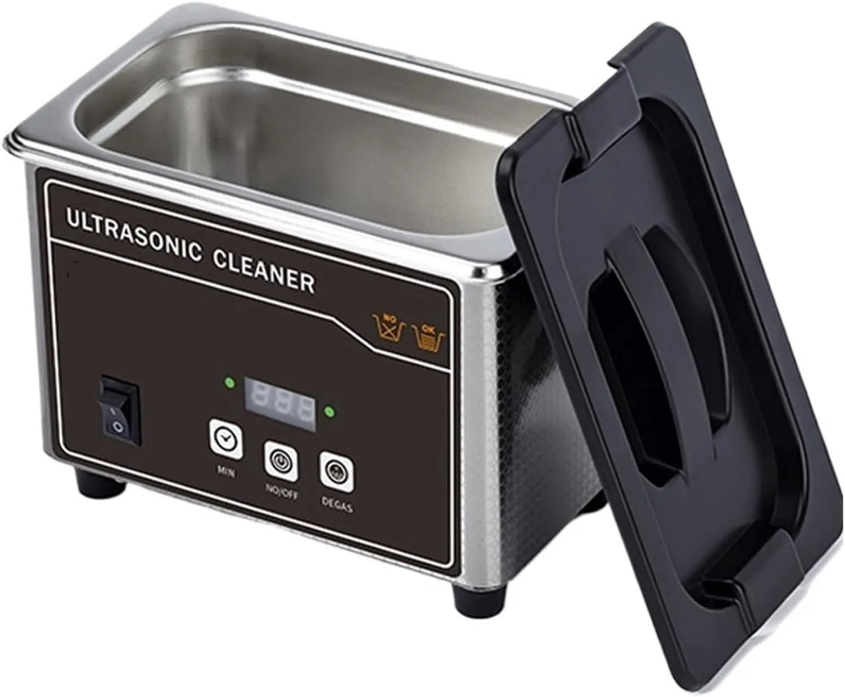 Lave-linge, 0,8 L, acier inoxydable, 40 KHz, machine à laver le linge, Nettoyeur à Ultrasons Nettoyeur À Ultrasons 0,8 L for Bijoux