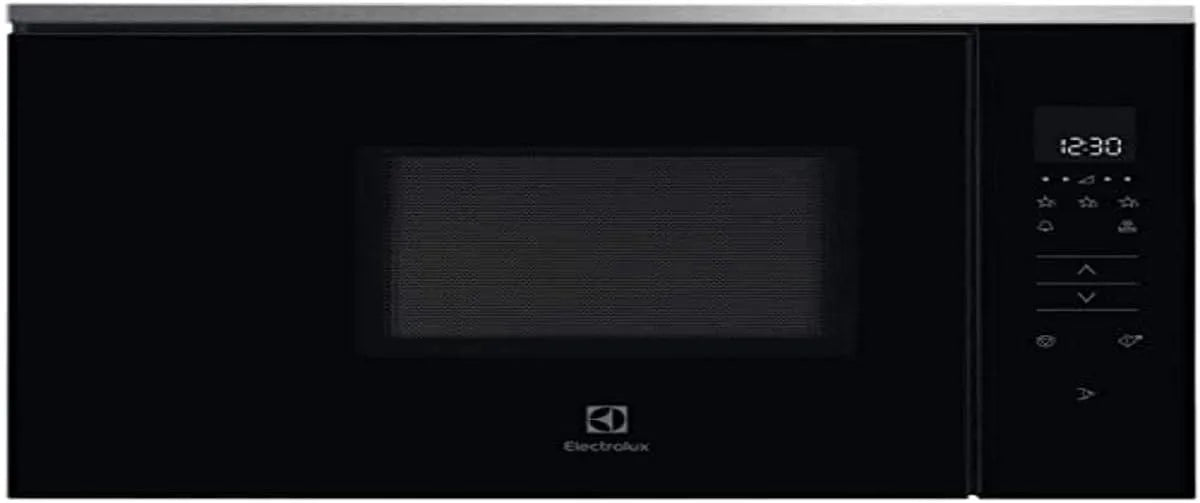 Electrolux KMFE172TEx Micro-ondes, 17 L, 800 W, encastrable, acier inoxydable, four micro-ondes, noir