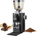 Machine à caf, Moulin, broyeur à grains de café, machine à café électrique, 64 mm, tactile, professionnel, noir