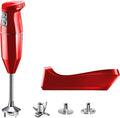 Blender, 250 W, 3 vitesses, acier inoxydable, rouge