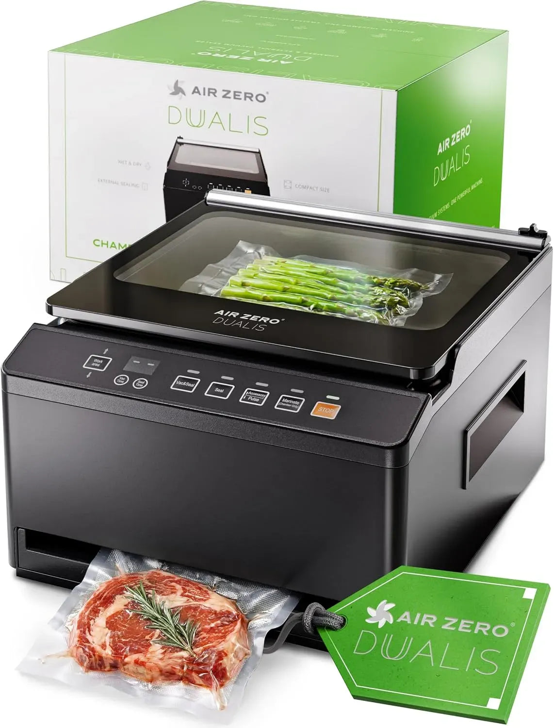 Machine à emballer, Pompe, machine de scellage sous vide, acier inoxydable, verre