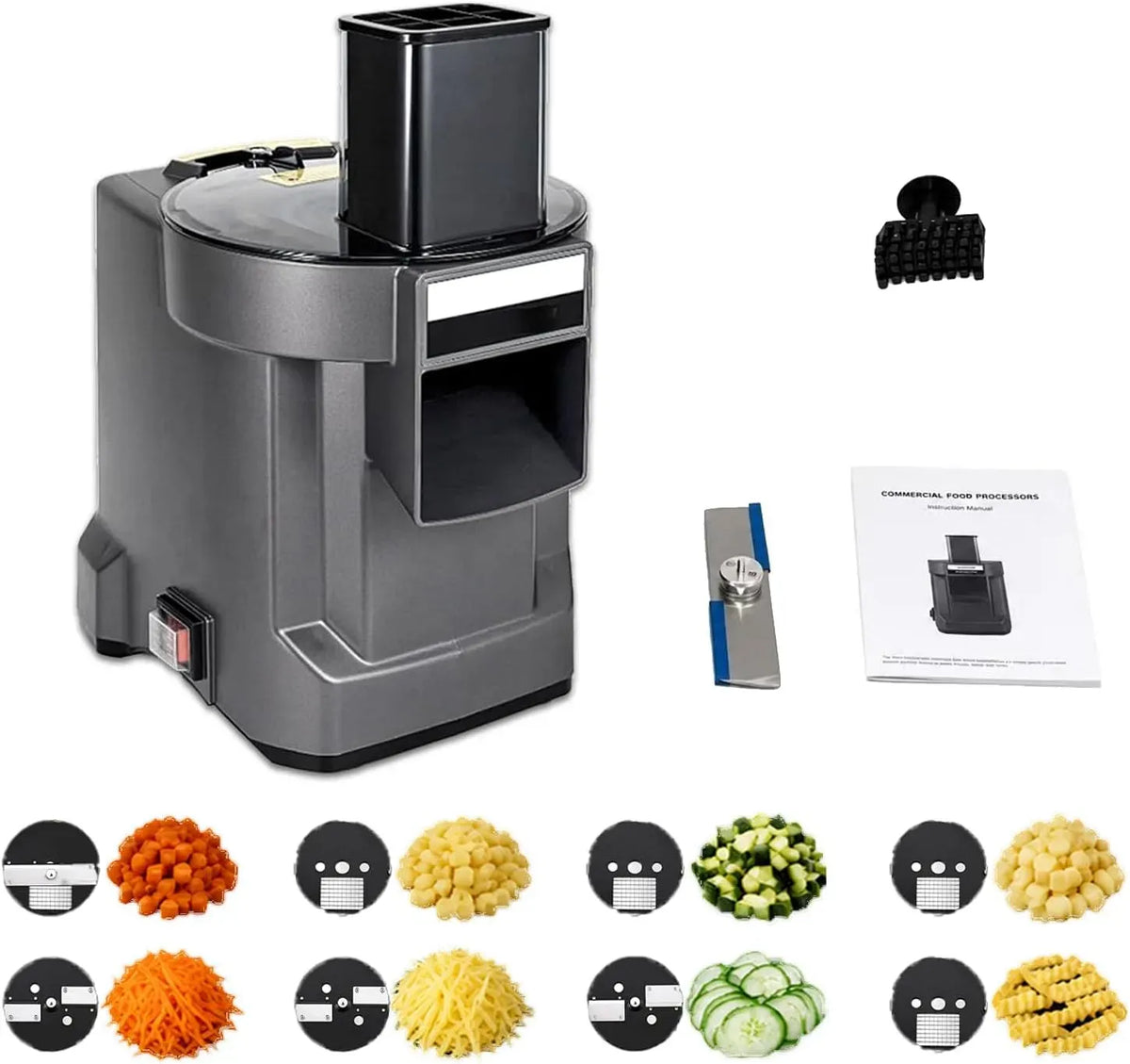 8in1-110V trancheuse alimentaire, Appareil, 110 V, professionnel, restaurant, pour Les Cuisines de Restaurant 8in1-110V