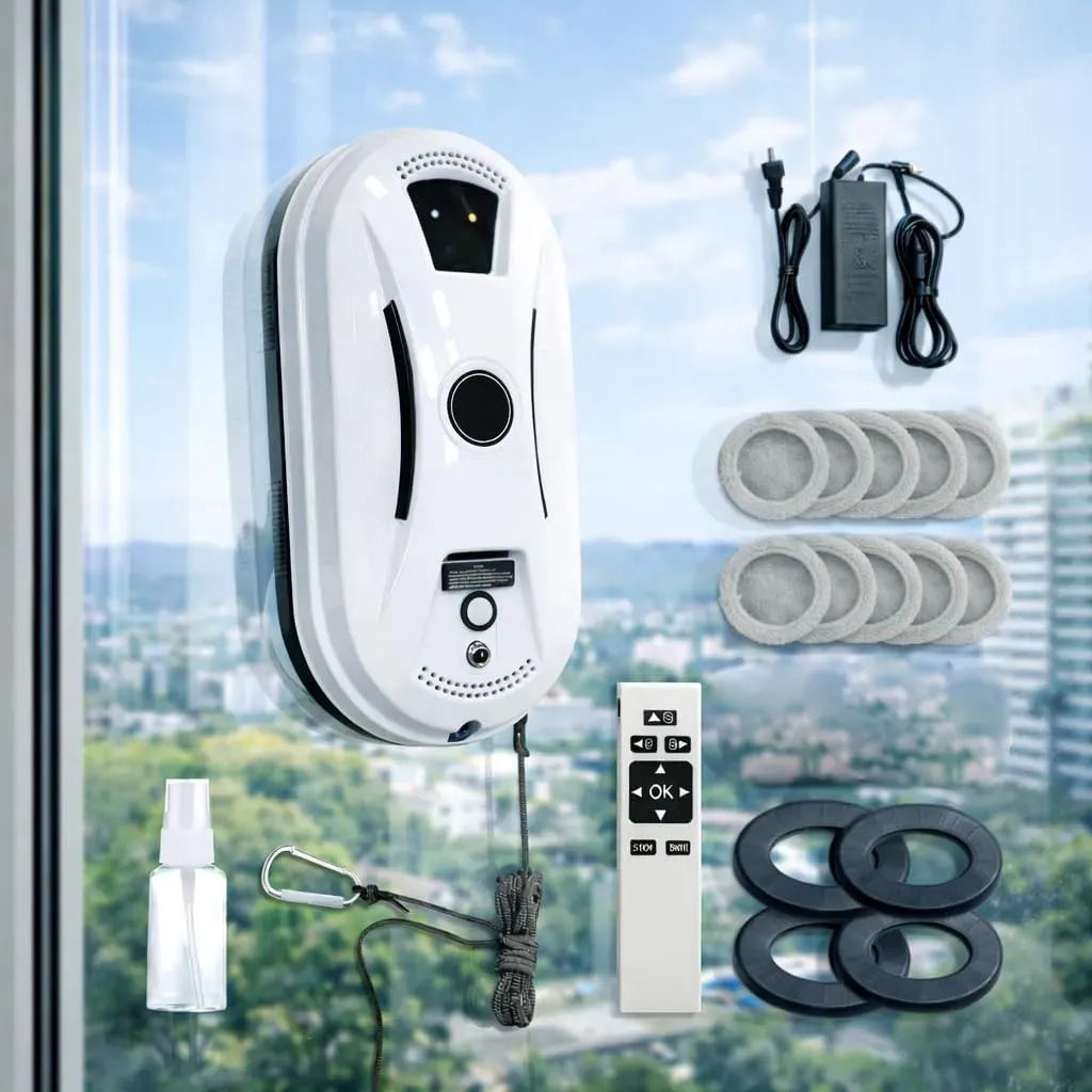 nettoyeur électrique de vitres, Robot, pour Fenêtres et Miroirs