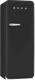 Smeg FAB28RBV3 Réfrigérateur combiné, 248 L, 39 dB, autonome, frigo avec congélateur, noir, SN-T, Droite
