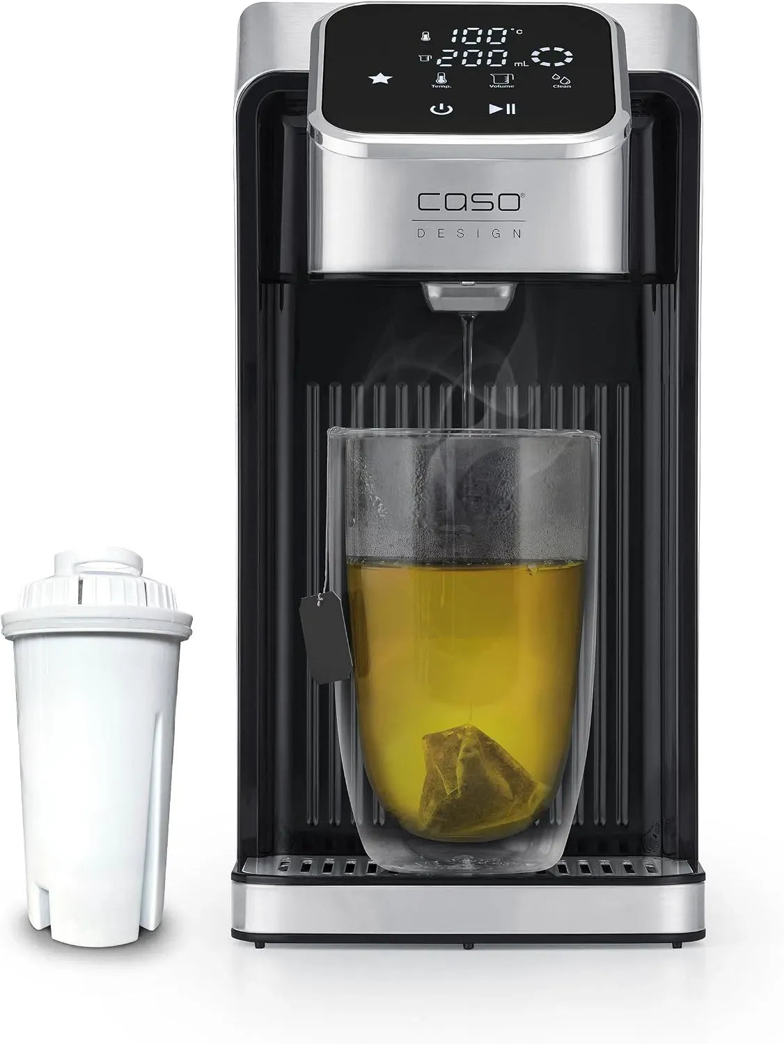 Caso HW 770 Bouilloire électrique, 40 à 100 °C, 3 niveaux, 13 niveaux de température