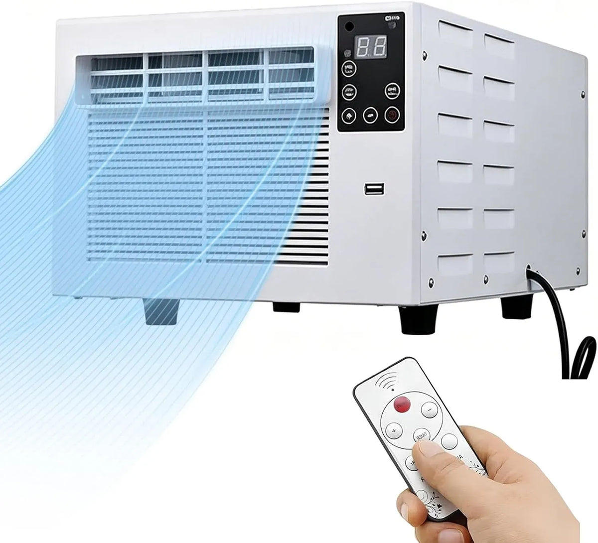 Climatiseur, portable, extérieur, silencieux, Silence Absolu <45 Décibels, Couvre 5㎡