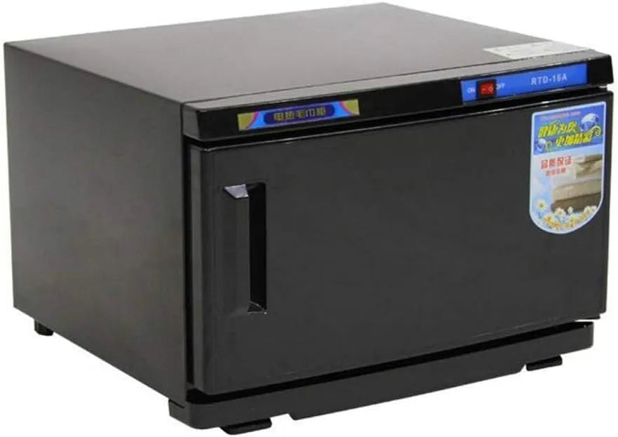 NEW16L Stérilisateur, Armoire, appareil électrique de stérilisation, 32 L, 16 L, décoration de salon, 2 zones de température, fonction chauffante