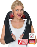 Masseur, fonction chauffante, noir, DONNERBERG® Premium Masseur Cervical Shiatsu Chauffant