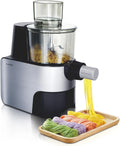 Machine à pâtes, 450 W, machine à nouilles, appareil pour pâtes fraîches, Avec fonction pétrissage pâte