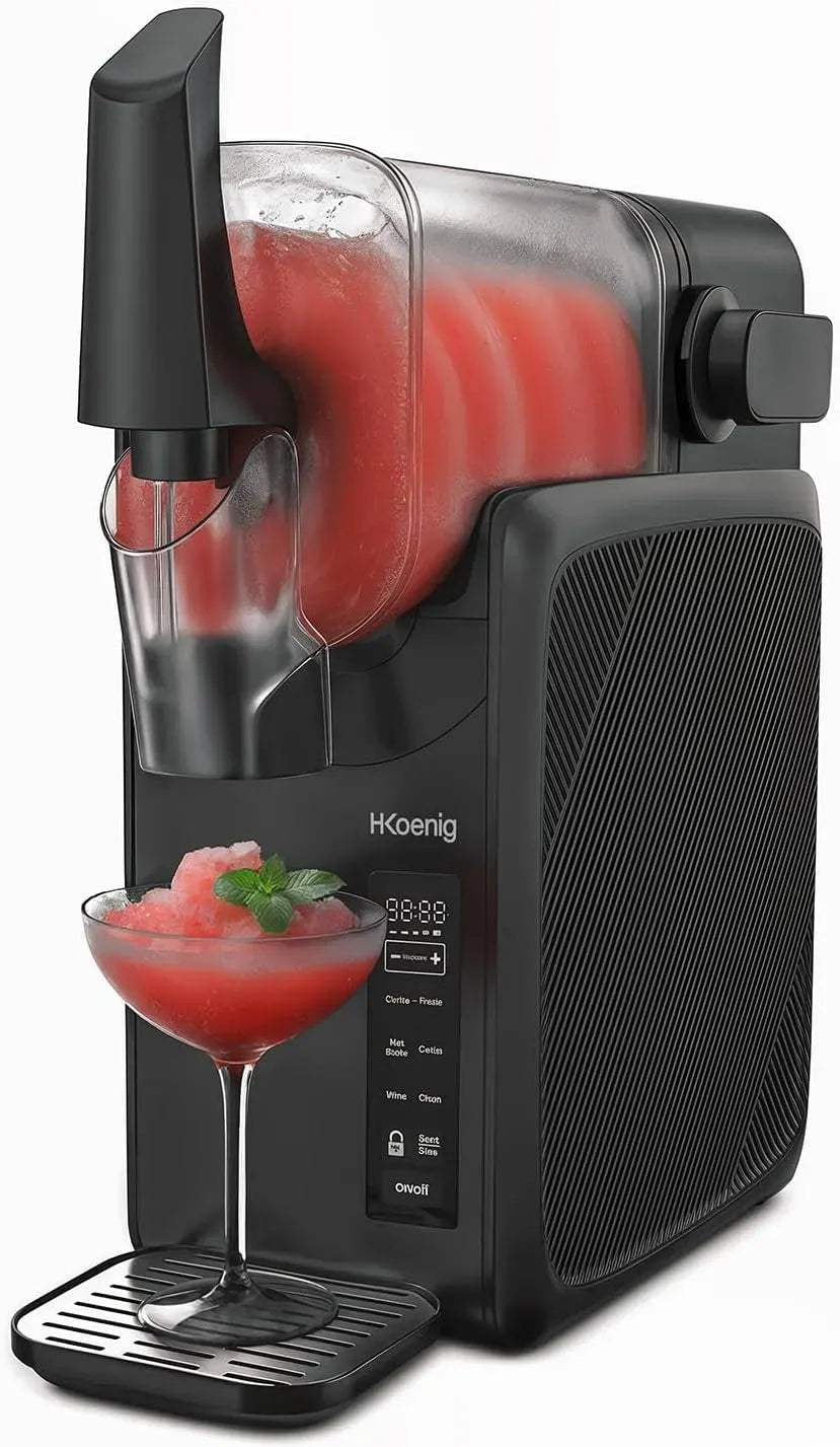 Lave-vaisselle SLH800, 2,5 L, tactile, Machine à Granité 5 modes pré-réglés, Frappé & Cocktails, Panel tactile, Capacité 2,5L