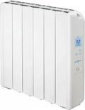Radiateur électrique, 1000 W, Wi-Fi, blanc, FARHO Eco Green WiFi Ultra 06 Eléments, Garantie 20 ans, WiFi Intégrée