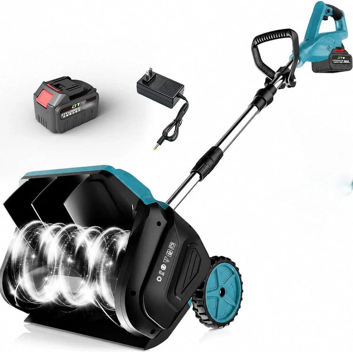 4.5Ah1-Batt moteur, 21 V, sans fil, pour trottoirs