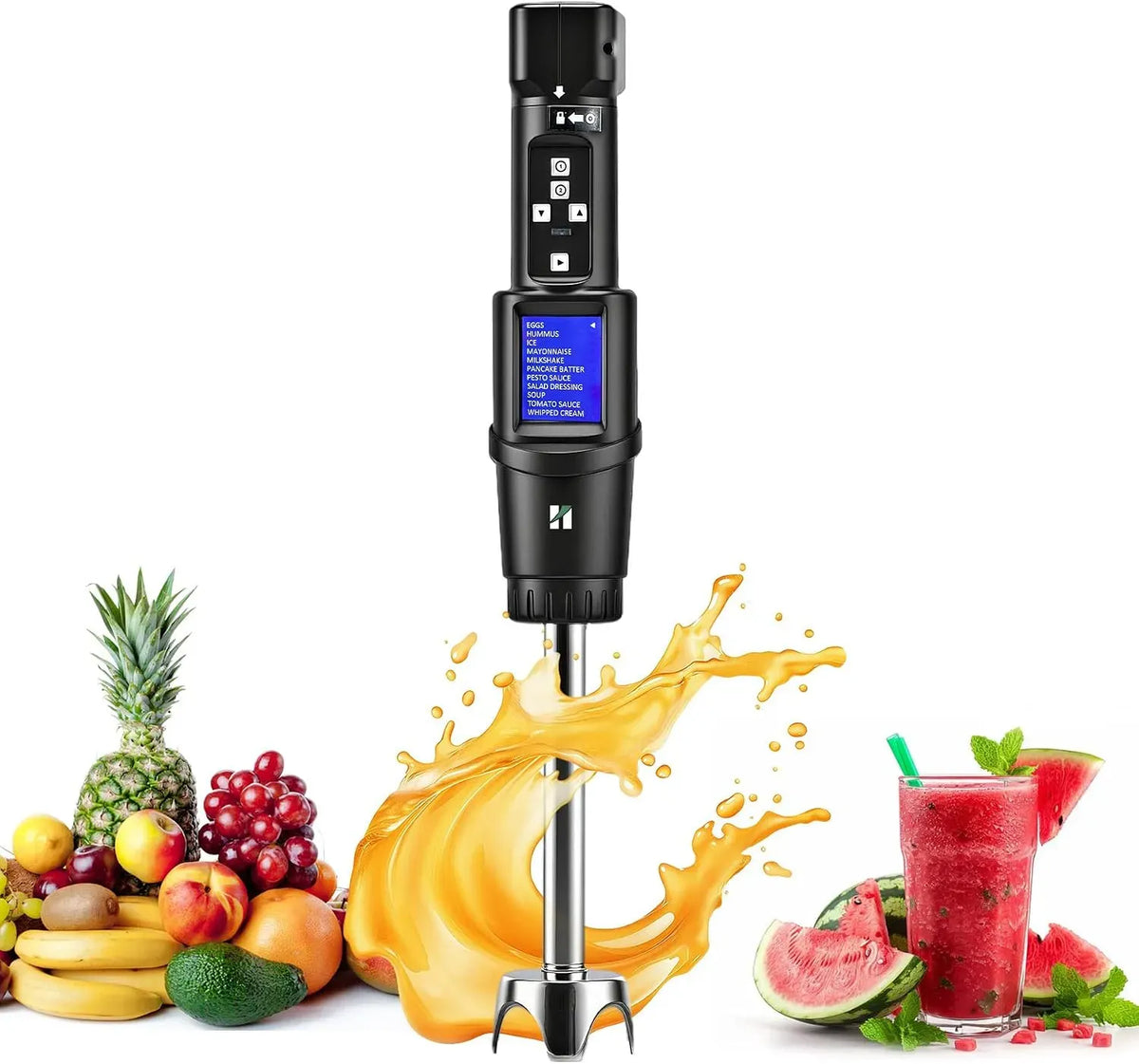 Blender, 300 W, 11 programmes, mixeur électrique, moteur