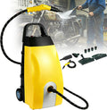 Hotte aspirante 40s, hotte de cuisine, vapeur, bleu, Nettoyeur Continu Polyvalent À Vapeur Haute Température, Chauffage Rapide Avec 6 Accessoires