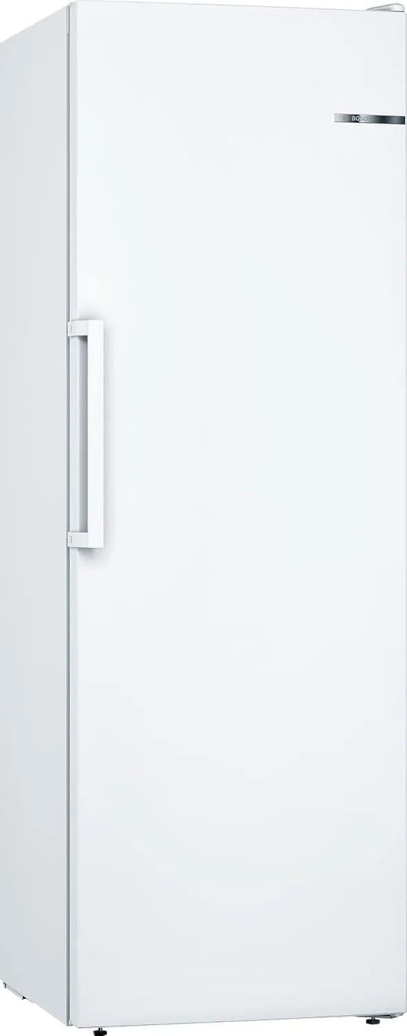 Bosch GSN33FWEV Congélateur, 225 L, 176 x 60 cm, No Frost, Home Connect, armoire congélateur, blanc, NoFrost, Série 4, 5 tiroirs, pose-libre