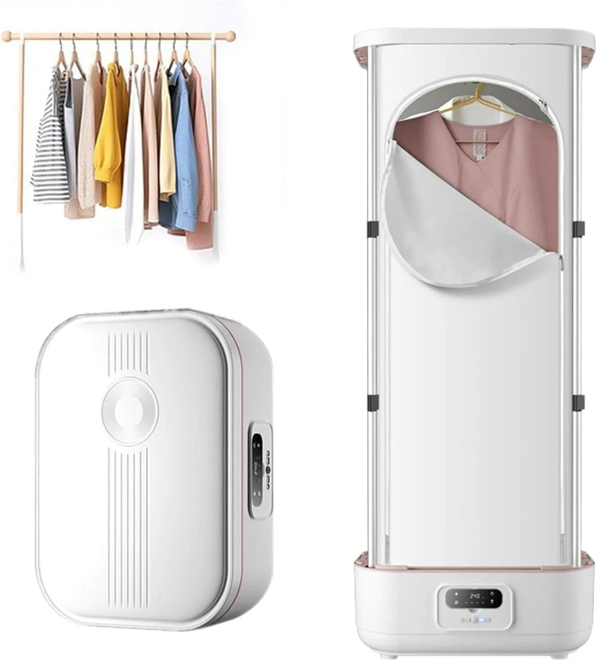 Sèche-linge, portable, vapeur, Résultats en 10 Minutes, Presse À Vapeur, Portable Maison