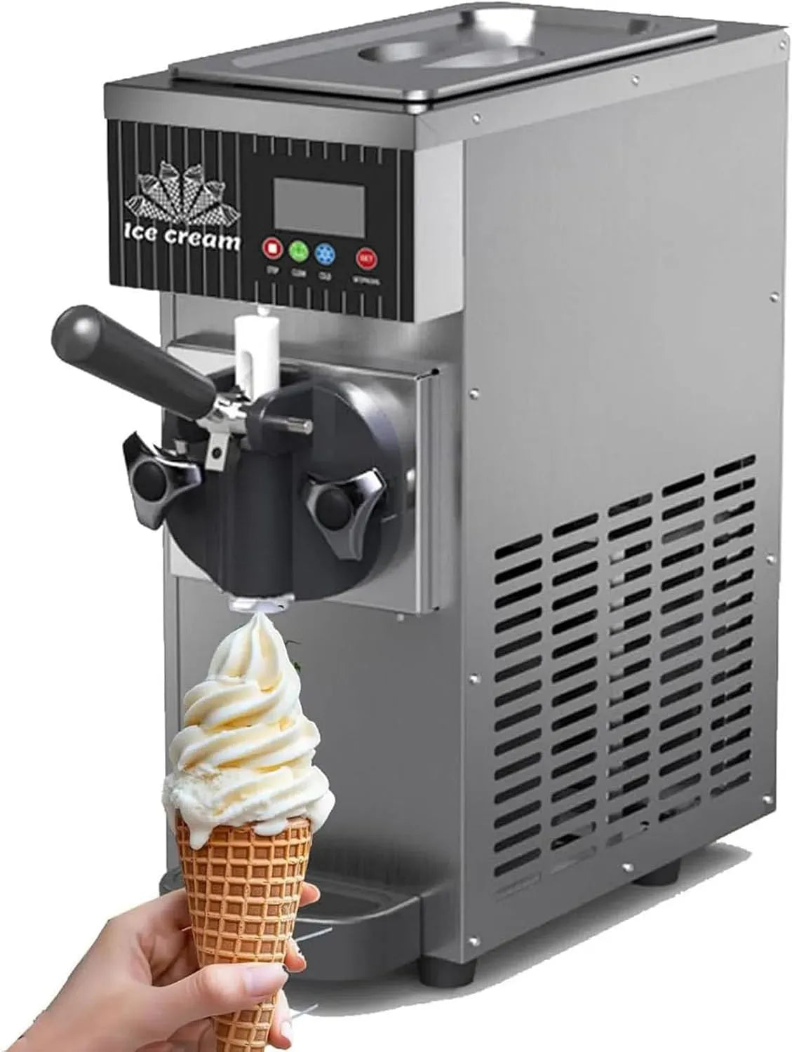 4-5kg/H Machine, 2,5 L, 450 W, 5 kg, 1 L, grand réservoir, gris