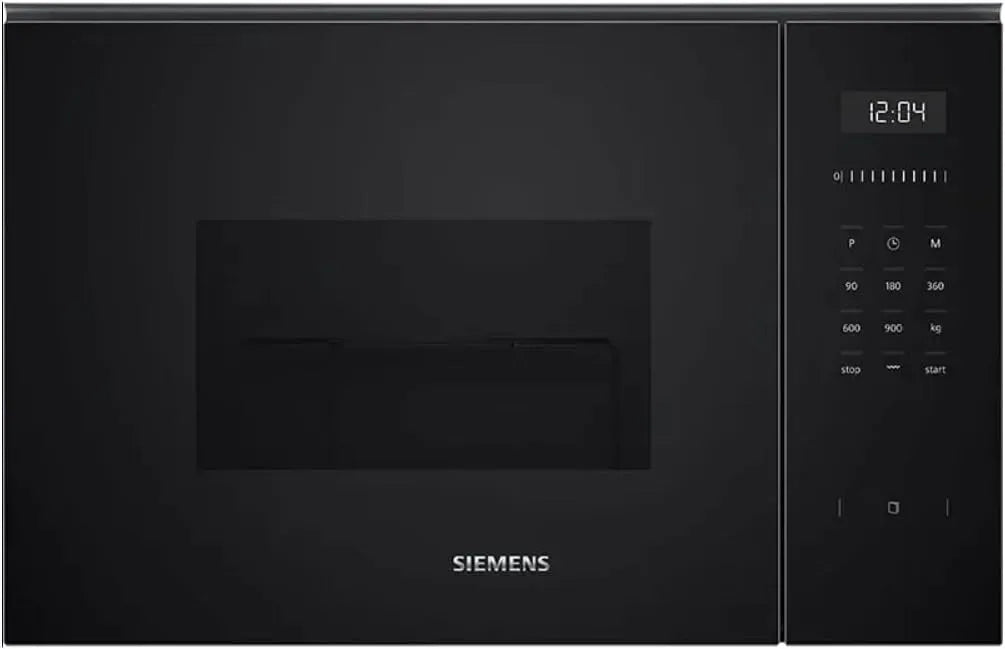 Siemens iQ500 BE555LMB1F Micro-ondes, 25 L, encastrable, gril, four micro-ondes, cookControl8