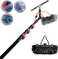 6-12m 5.4M/18FT TéLescopique/Nettoyeur, D'EntréE/Nettoyeur, RéTractable, Brosse, nettoyeur électrique de vitres, 12 m, 5.4 M
