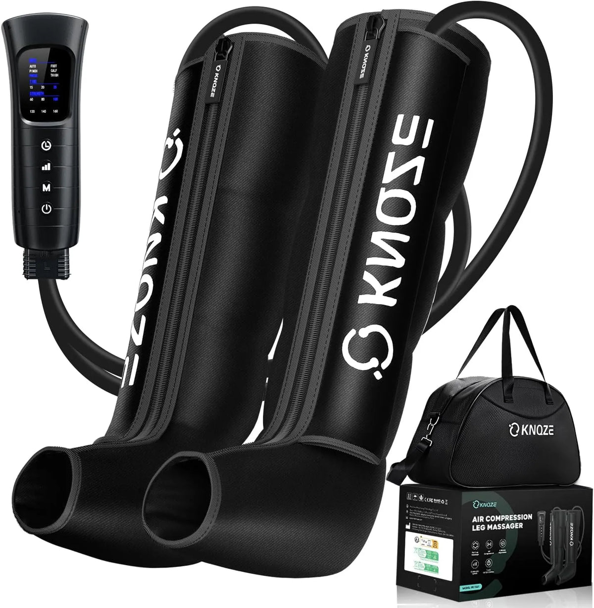 Appareil, 6 Modes, 6 Niveaux, pour Améliorer la Circulation Sanguine et Soulager la Dou, KNQZE