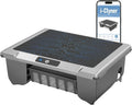 T1B 24h/7 robot nettoyeur de piscine, gris, T1B Robot Nettoyeur Skimmer Solaire Robot de Surface Piscine