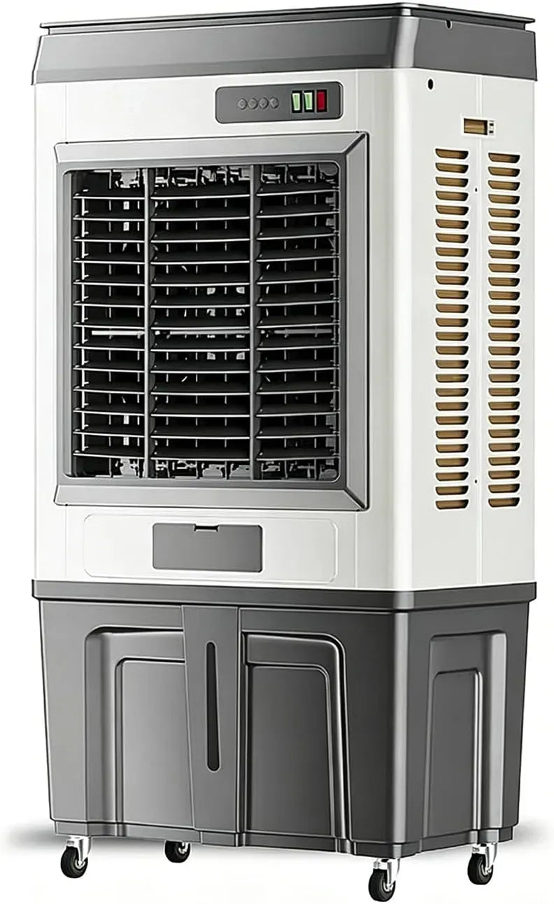 Ventilateur 1.3m, roulettes de déplacement, industriel, 3 vitesses, grand réservoir, commerce, Garage Et Commerce, 1.3 m