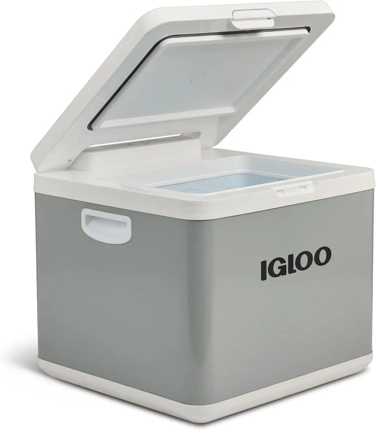 Congélateur, 43 L, 12 V, IGLOO IH45, camping, armoire congélateur, gris, glacière à compresseur hybride