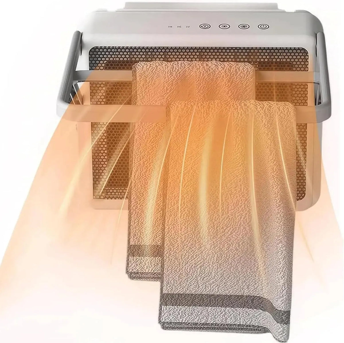 Radiateur électrique, 2000 W, minuteur, silencieux, minuterie 1-4 Heures