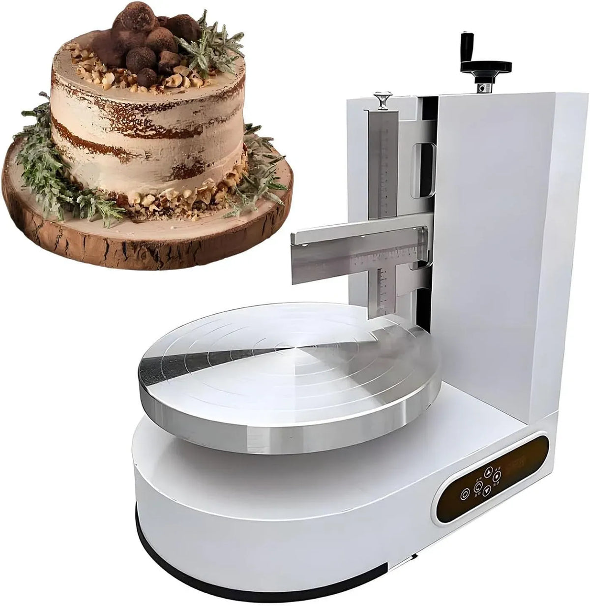 Machine à Décorer, 30 Cm, Réglable, Machine à Décorer Et Enrober Les Gâteaux