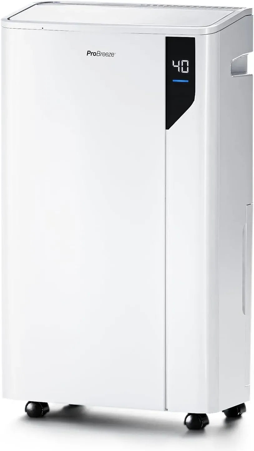 Déshumidificateur 20L/Jour, appareil déshumidificateur, Pro Breeze Déshumidificateur d Air