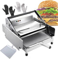 Machine à pain, machine à faire du pain, minuteur, gril, Cuisson Double Couche De 0,8 KW, 1 Pelle À Hamburger Et 2 Gants