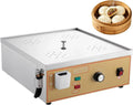 4holes Cuiseur, 30 à 110 °C, pose libre, vapeur, professionnel, acier inoxydable, fonction chauffante, pour Dim Sum avec Alarme de Surchauffe À Sec