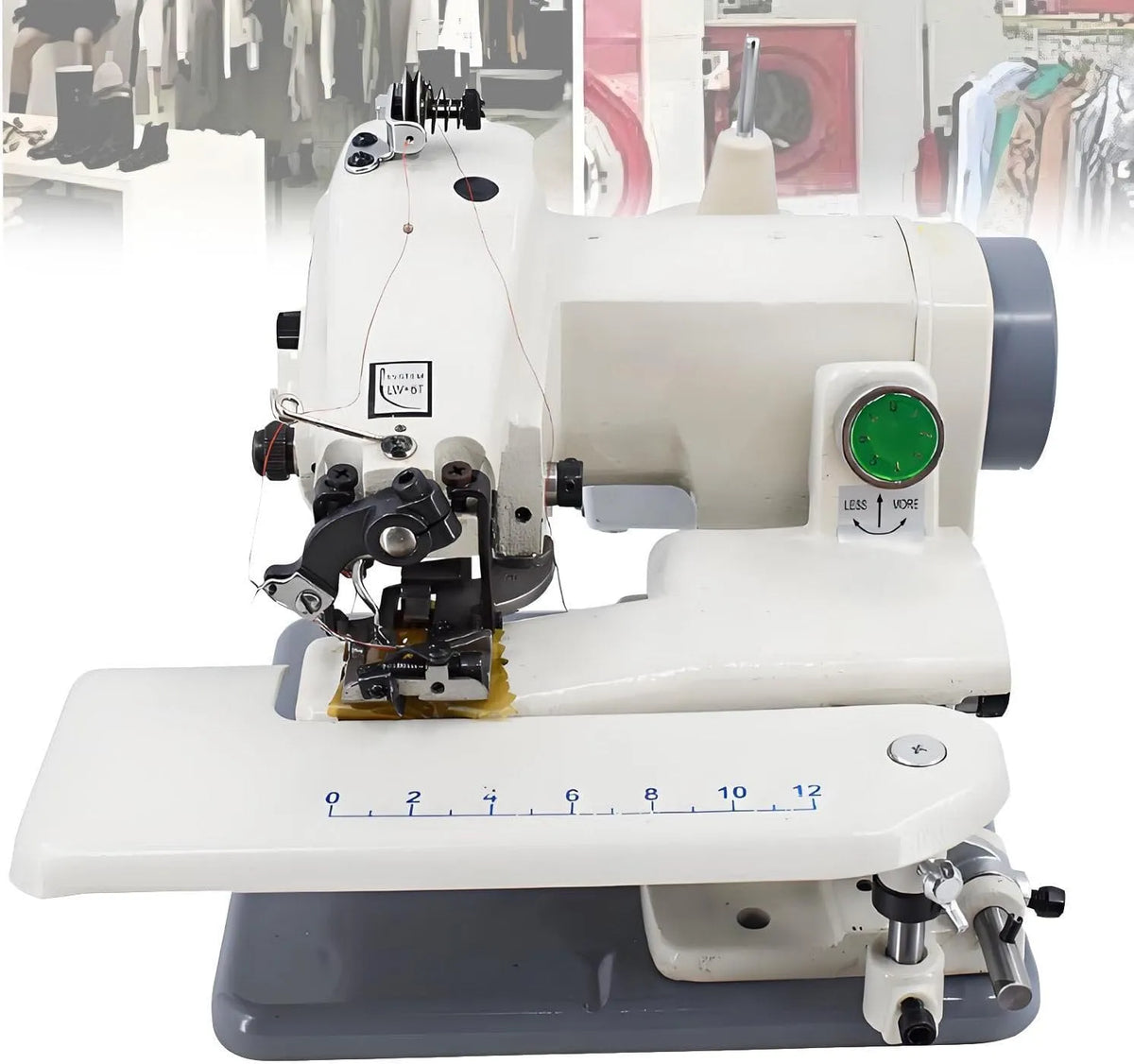 Machine à Coudre, machine à coudre électrique, 8 mm, pour Ourlets de Pantalons