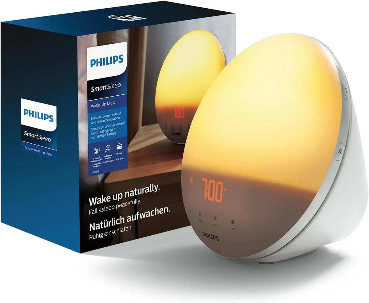 Philips HF3521/01 Lampe, dalle IPS, 20 niveaux