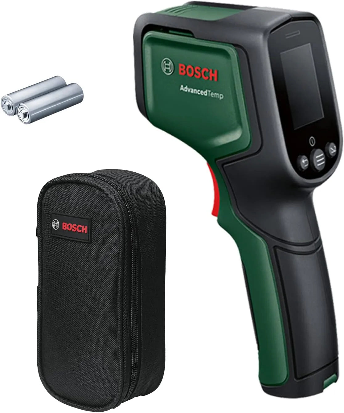 Bosch Thermomètre, LED, Thermomètre infrarouge AdvancedTemp -30°C to +500°C