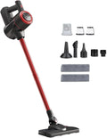 Aspirateur, vapeur, rouge, appareil électrique d'aspiration, Aspirateur Laveur Balai sans Fil 5 en 1 Compact