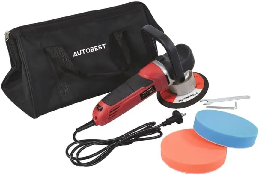 Autobest Polisseuse lustreuse orbitale 800W, polisseuse électrique