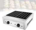 Radiateur électrique, professionnel, acier inoxydable, Machine à Mini Pancakes-Appareil à Takoyaki Professionnel