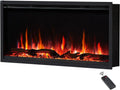 Radiateur électrique, 91 cm, 750 W, 1500 W, encastrable
