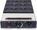 machine à crêpes, machine à café électrique, 850 W, 50 à 300 °C, restaurant, 2 zones de température, acier inoxydable, pour restaurants
